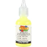 Scribbles 3D Fabric Paint Neon- Yellow (54359)