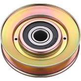 Replacement V-Idler Pulley 420613 for Mu rray Mower V-Belt Idler Pulley 20613 Compatible with Toro 120 117, Simplicity 2411G 2413H Riding Mower, Crafts man Lawn Tractor, Replaces 244-63 62-4530 91178