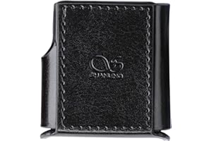 SHANLING M0 Pro Leather Case,SHANLING M0 Pro Portable Music Player Special Protective Case,PU Leather Material,Anti-Collision and Anti-Fall,Corrosion Resistance (M0 Pro Case Black)