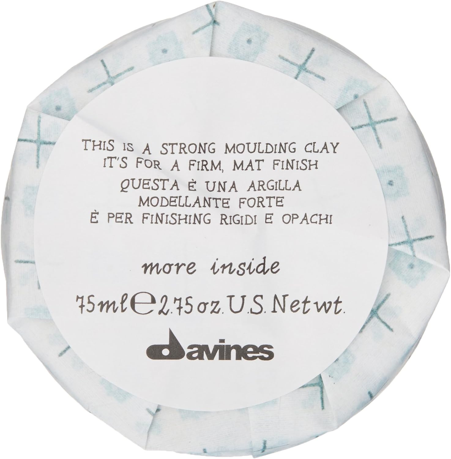 Davines More Inside Strong Moulding Clay 75 ml, 75 ml (Pack of 1) - Image 3