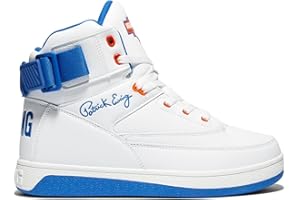 EWING Men's 33 HI x ORION REBOUND Basketball Shoes | Retro 1990 Design Ankle Strap Hybrid Athletic Team Sports Shoes