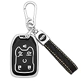 for GMC Key Fob Cover with Keychain, Full