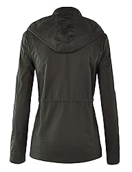 Made By Johnny MBJ WJC643 Womens Pop of Color Parka