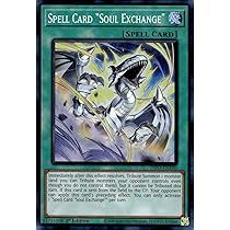 YU-GI-OH! Spell Card Soul Exchange - INFO-EN100 - Super Rare - 1st Edition  - Trading Card Game Card - Collectible Card - Card