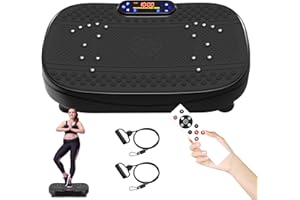 AOVIECH Vibration Plate, Exercise Machine,Full Body Shaker Workout Fitness Platform Home Vibration Plate