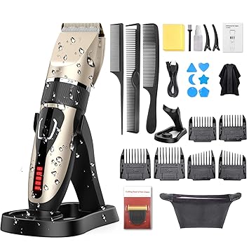 beard trimmer with charging dock