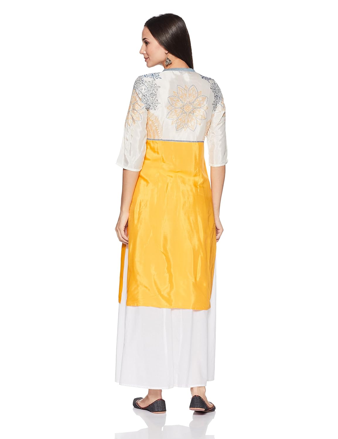 aurelia women's straight fit kurta