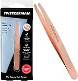 Tweezerman Rose Gold Slant Tweezer Professional Stainless Steel Precision
