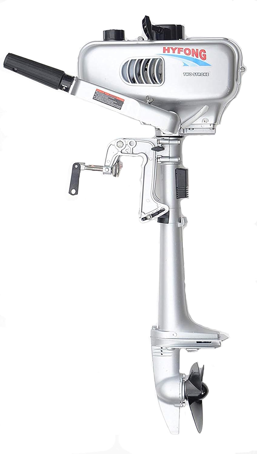 Amazon Co Jp Seikoh 船外機 Hyfong A10b 二馬力 水冷式 シルバー 2サイクルエンジン 遠心クラッチ 安全装置付き 免許不要 スポーツ アウトドア