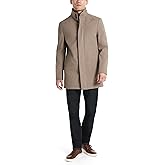 Van Heusen mens Van Heusen Tedford Overcoat With Stand Collar