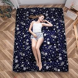 Navy Starry Sky Japanese Floor Futon