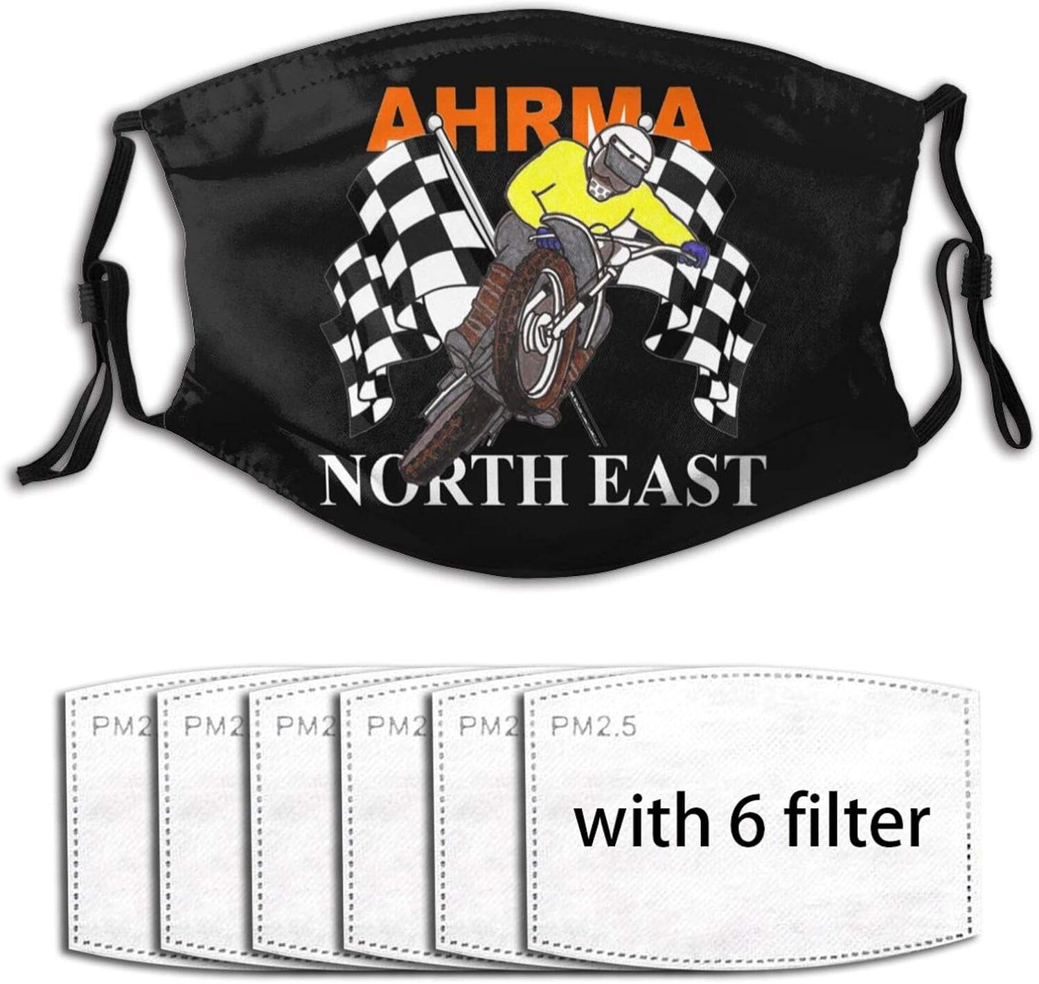 Got Dirt Bike Motocross Racing Unisex Reusable Face Mask with Filters