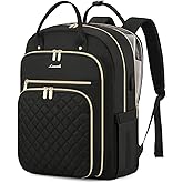 LOVEVOOK 17" Laptop Backpack for Women with Laptop Compartment, Water Resistant Travel Work Backpacks Purse Stylish College Business Teacher Nurse Computer Bag