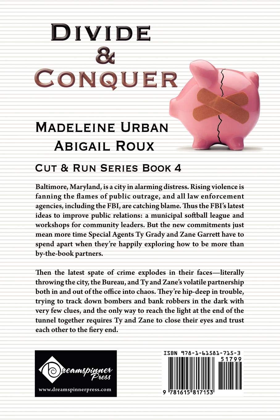 Amazon Com Divide Conquer Cut Run 9781615817153 Urban Madeleine Roux Abigail Books