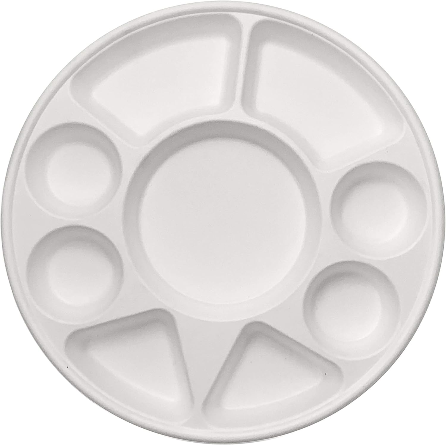 Compostable Disposable Paper Plates from Sugarcane Bagasse