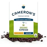 Cameron's Coffee Roasted Whole Bean Coffee, Organic Espresso, 4 Pound