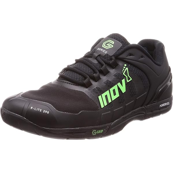 Amazon.com | inov-8 F-Lite™ G 290 Black/Green UK 4 (US Men's 5, US