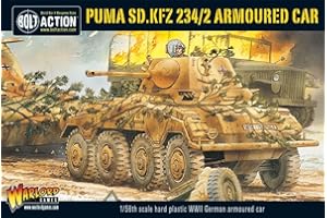 Warlord Games WLWGB-WM-506 Bolt Action, Puma SD.kfz 234/2 Armoured Car