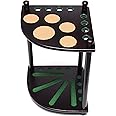 8 Pool Cue Rack - Billiard Cue Stick - Deluxe Floor Corner Cue Rack - Hold 8 Pool Cues, (Multiple Colors Available)
