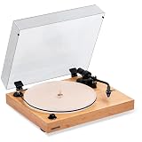 Fluance RT85 Reference High Fidelity Vinyl Turntable Record Player with Ortofon 2M Blue Cartridge, Acrylic Platter, Speed Control Motor, High Mass MDF Wood Plinth, Vibration Isolation Feet - Bamboo