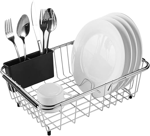 over sink dish rack amazon