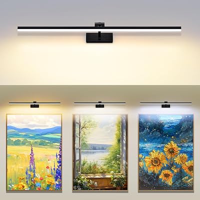 MantoLite 80CM Wall Lights LED Picture Light 3 Color Temperatures IP44 16W
