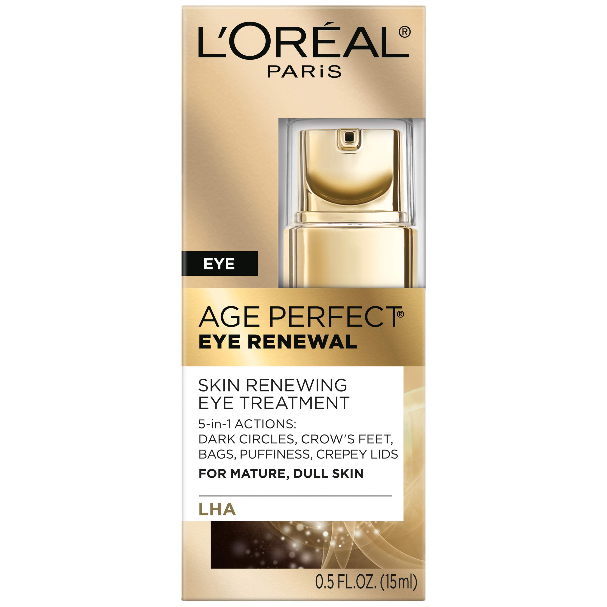 L’Oreal Paris Skin Care Age Perfect Eye Renewal Cream, 0.5 fl oz - Anti-Aging for Mature Skin