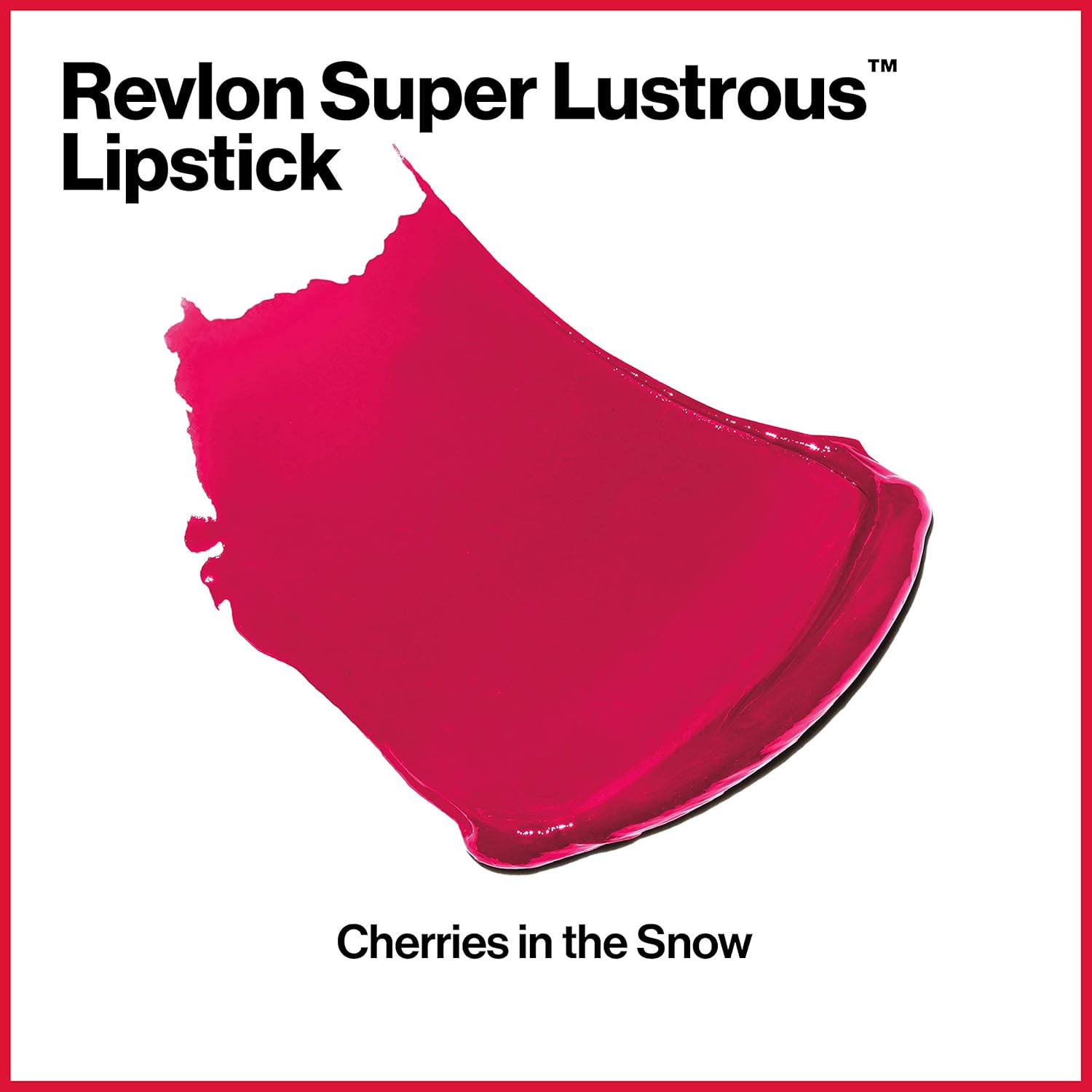 Revlon Super Lustrous Cherries In The Snow Lipstick, Red, 4.2 g (Pack of 1) - Image 5