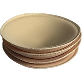 3 Pairs Removeable Round Smart Bra Pads Inserts for Bikinis Top Swimsuit Sport Bra for B C D Cup Beige