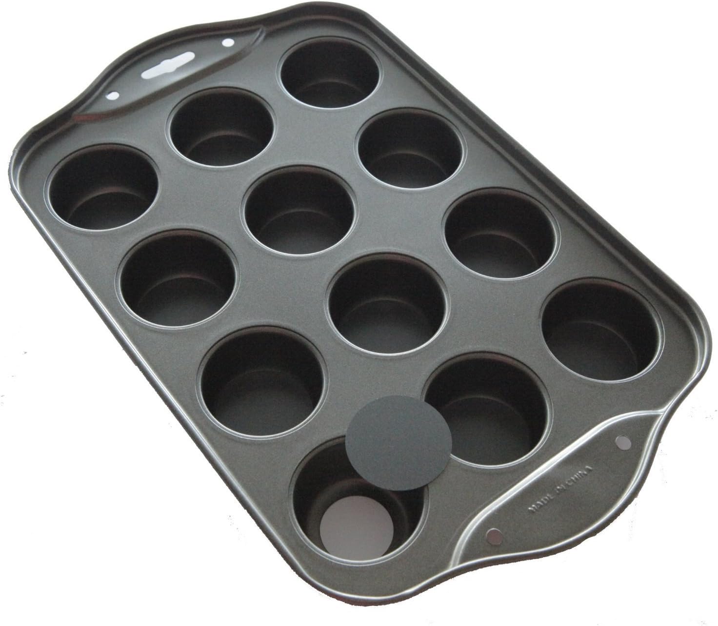 Stately Kitchens Deluxe Commercial Grade Mini Cheesecake Pan - Mini Tart Pan - Mini Muffin Pan - Non Stick