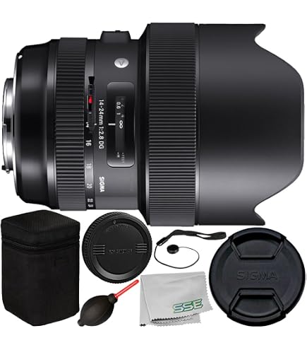 Amazon.com: Sigma 14-24mm F2.8 DG HSM, Negro (212954) para Canon