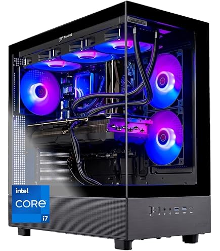 Amazon.com: Skytech Gaming Azure 3 Desktop PC, Intel i7 14700F 2.1