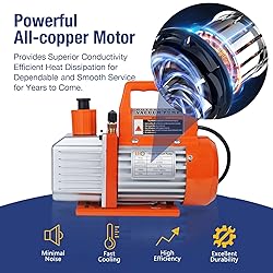 BACOENG 3 Gallon Vacuum Chamber with 4 CFM Vacuum