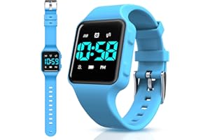 VTAIGE Potty Training Watch for Toddlers & Kids with Countdown, Flashing Lights, Fun Music or Vibration Alerts - Waterproof Interactive Toilet Training Reminder for Boys & Girls Ages 2-9