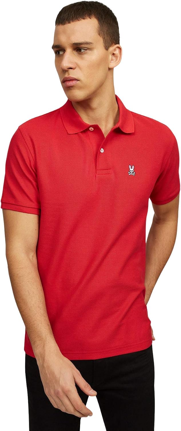 psycho bunny polo red