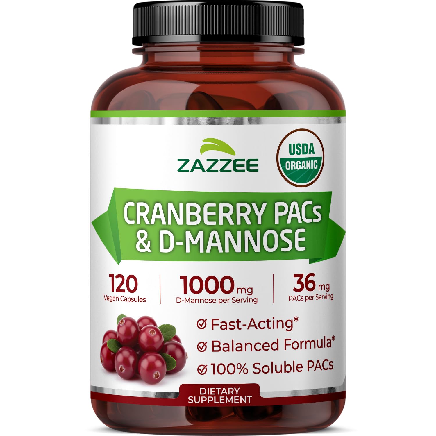 Cranberry PACs & D-Mannose
