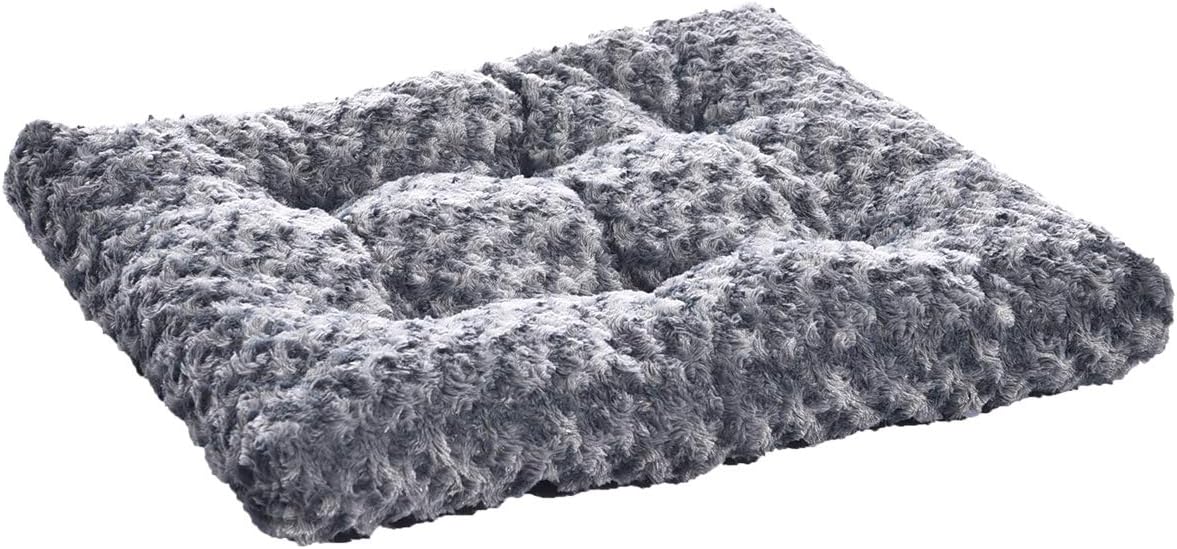 Basics Pet Dog Bed Pad, 46 x 29 x 4 Inch, Grey Swirl : Pet Supplies