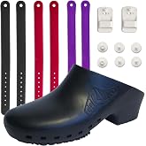 CALZURO Nursing Clogs, Autoclavable Work Shoes with Straps