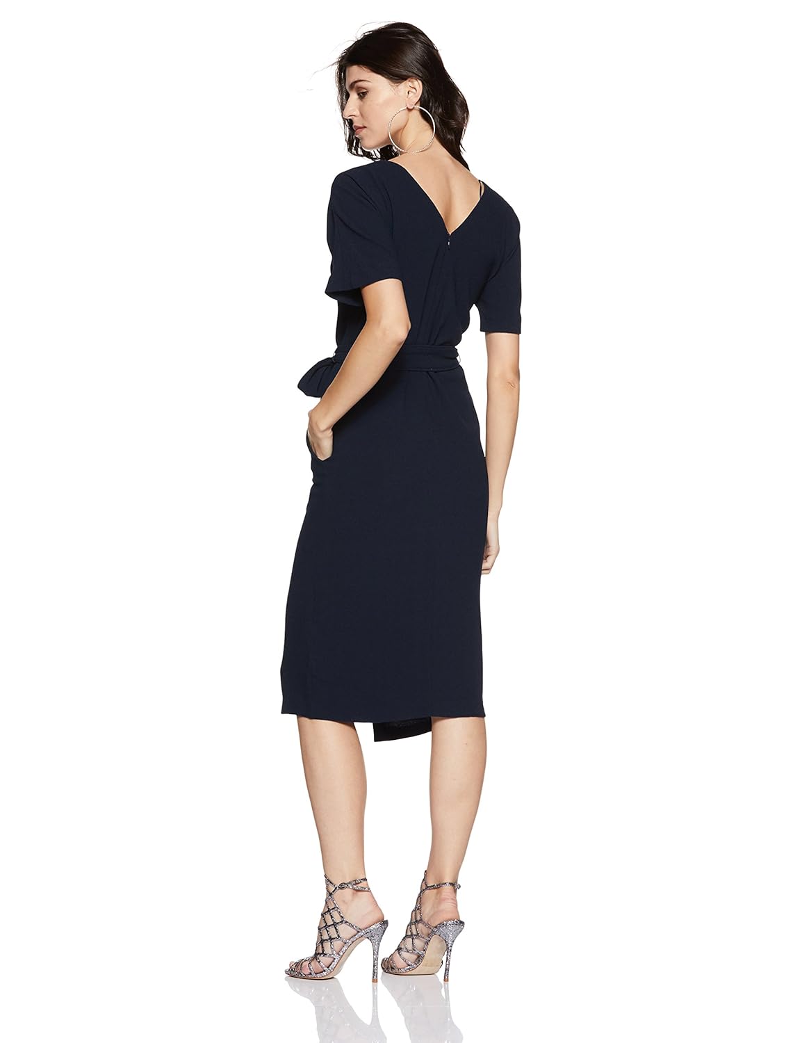 marks & spencer women's a-line midi dress