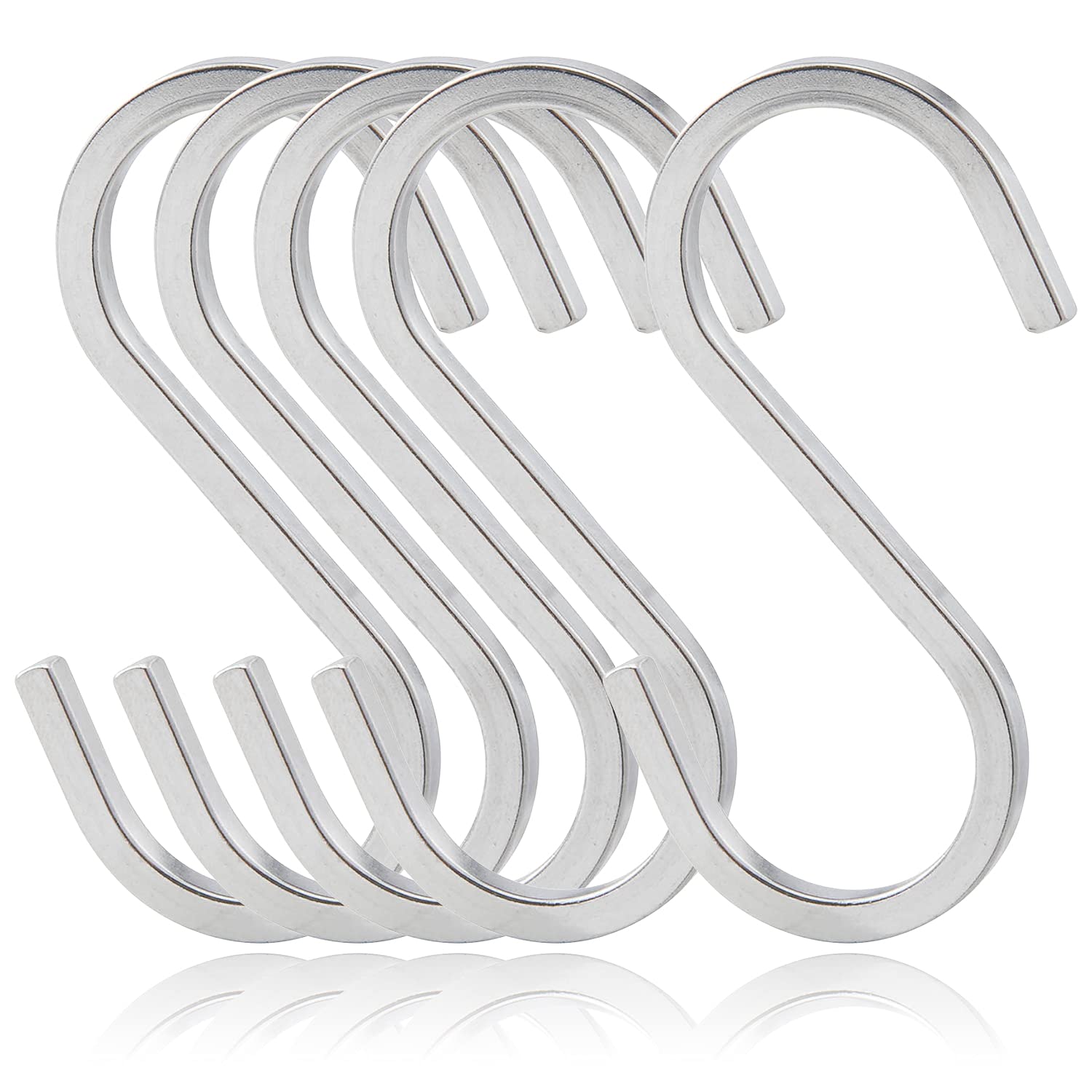 SORO:U ステンレス S字フック Sサイズ 5個入 (耐荷重5kg) 18-8ステンレス製商品画像