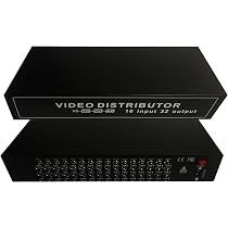 Amazon.com : InstallerCCTV HD CCTV Video Distribution, 16 BNC in ...