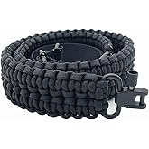 VVAAGG Two-Point Sling with Swivel, Non-Slip Paracord Sling with Adjustable Length Strap