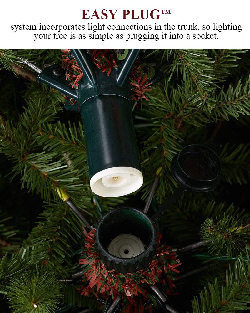 Balsam Hill 6.5ft Prelit Classic Blue Spruce Artificial Christmas Tree with Clear LEDs Pricepulse