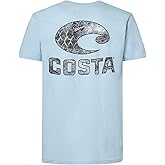 Costa Del Mar Unisex Adult Mossy Oak Coastal Short Sleeve Crewneck