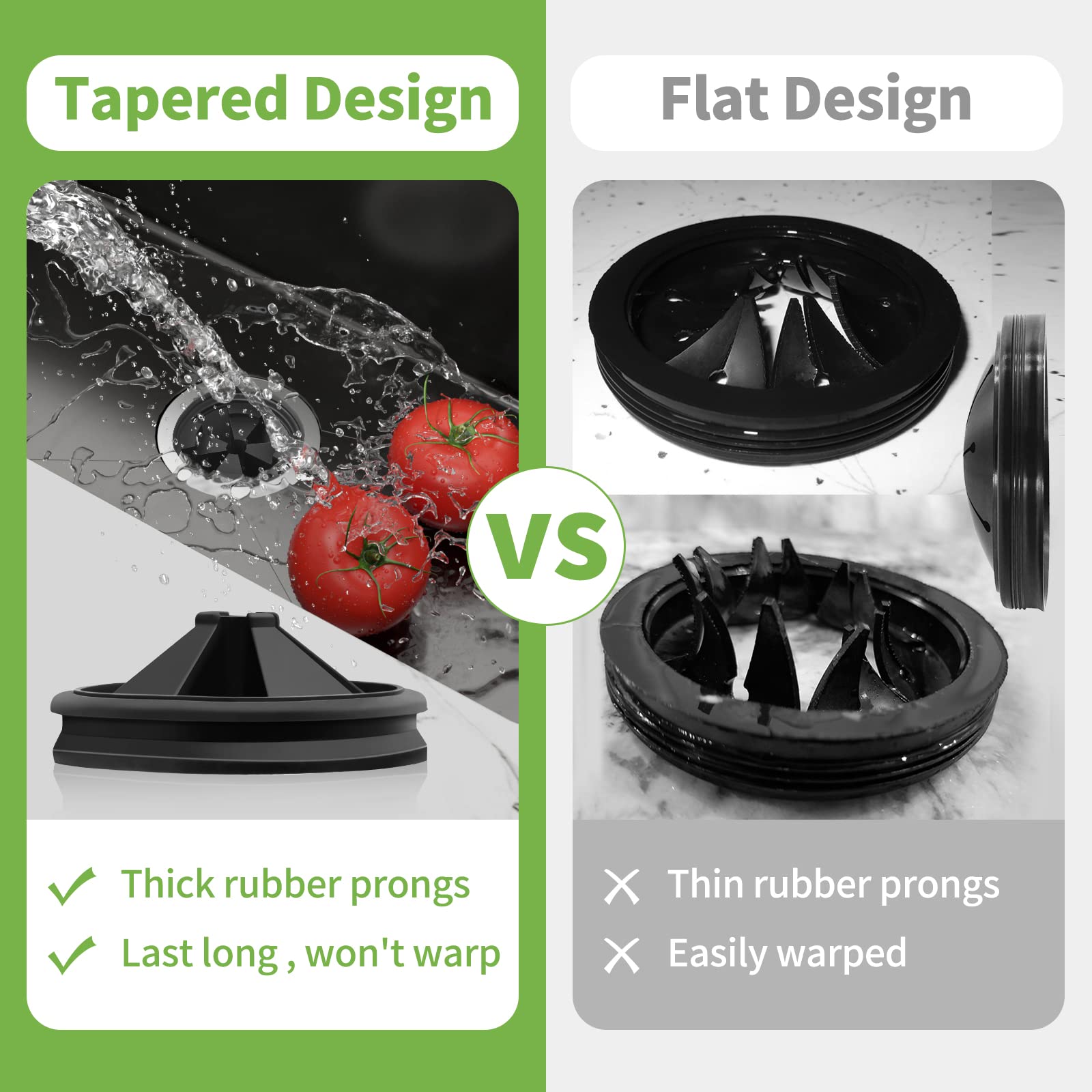 Garbage Disposal Splash Guards 3 1/8