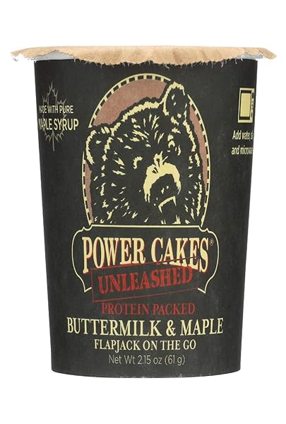 KODIAK CAKES POWER CAKES UNLEASHED FLAPJACK ON THE GO BAKING MIX, UNLEASHED BUTTERMILK AND MAPLE, 2.15 OUNCE