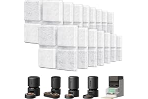 Caehomly 15 Pack Pet Food Desiccant Bags for Petlibro Automatic Cat dog Feeders, Keep Pet Food Dry and Fresh, for Model PLAF001, PLAF101, PLAF005, PLAF006, PLAF103, PLAF203