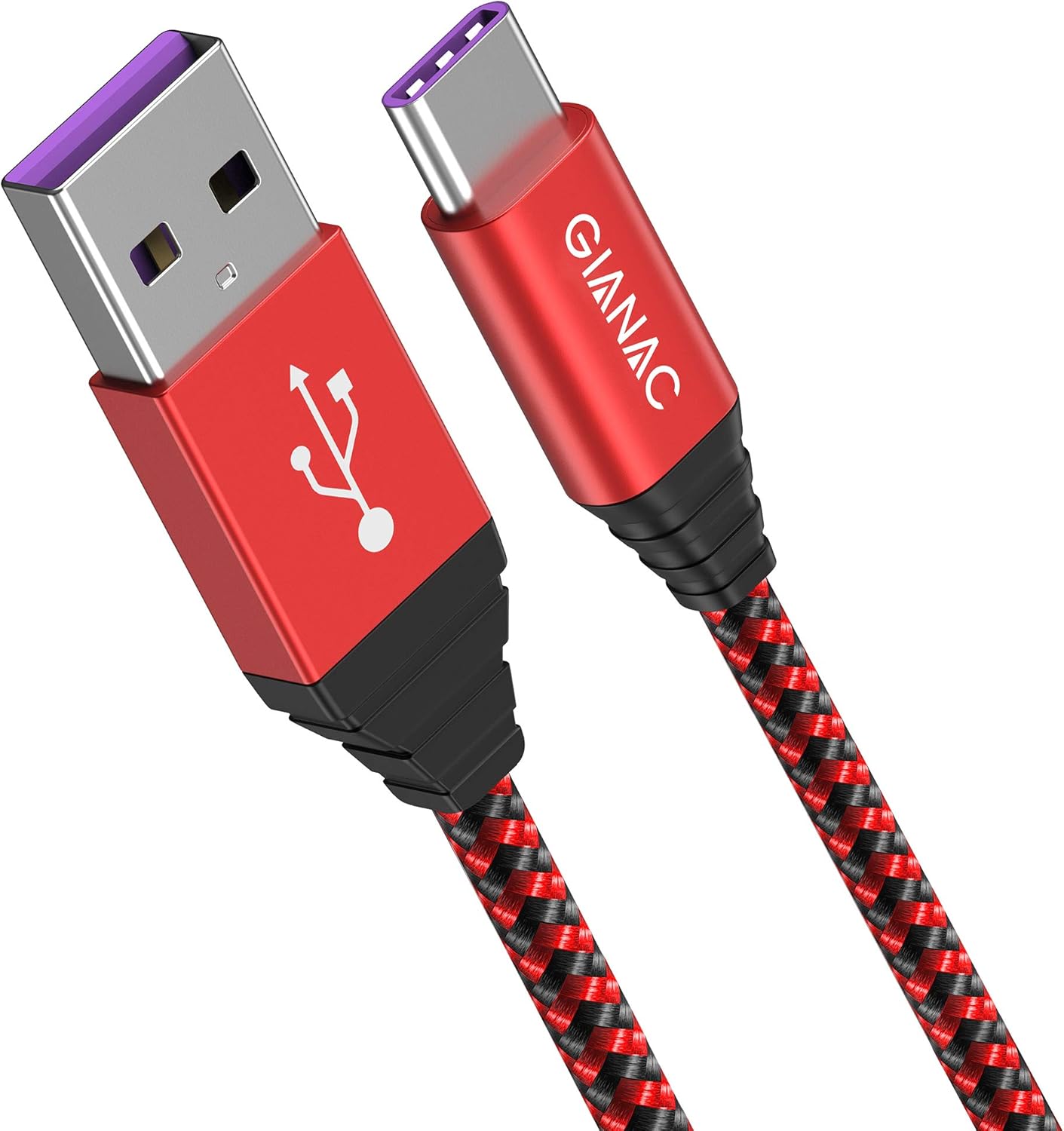 USB Typ C Kabel, GIANAC 5A Nylon USB C Ladekabel und Amazon.de Elektronik