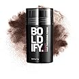 BOLDIFY Hair Fibers (12g) - Fill In Thinning and Fine Hair for an Instantly Fuller, Thicker Look - 14 Shades for Women & Men - Hazel Brown