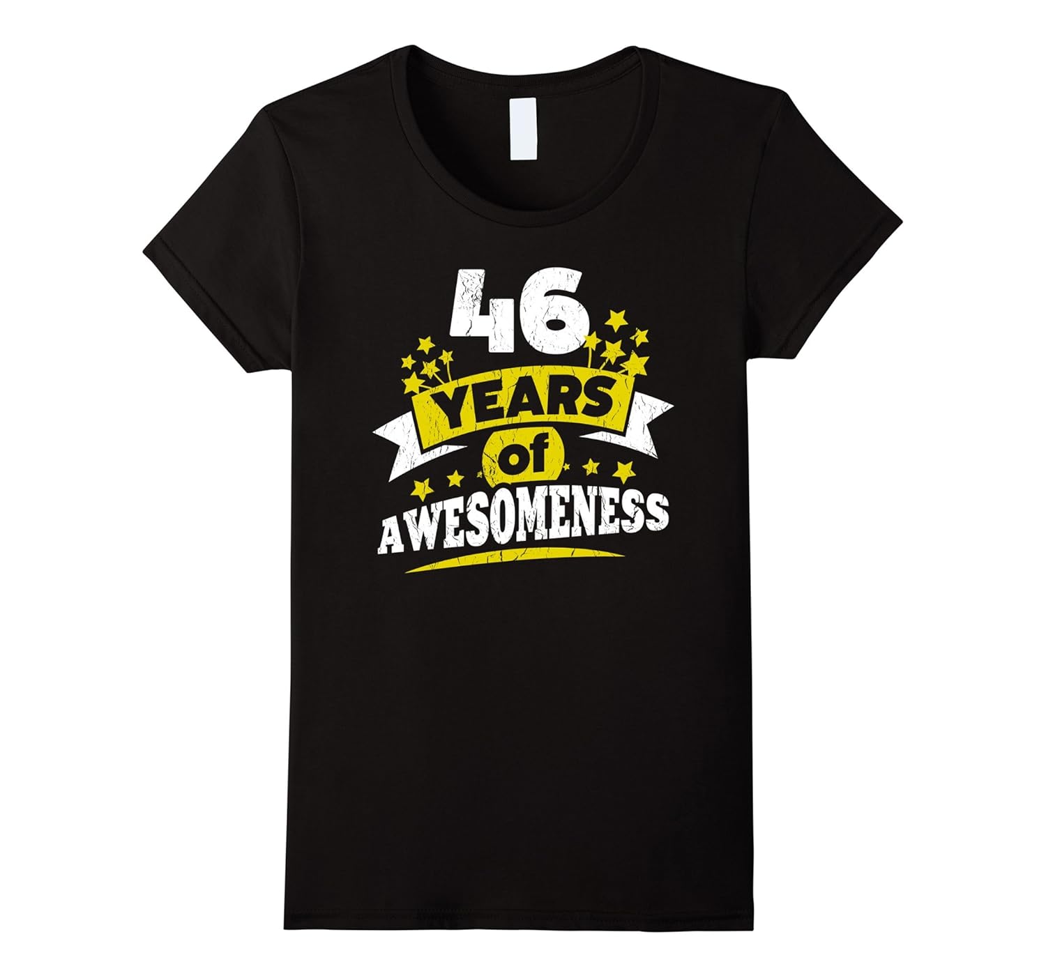 Birthday Gift for 46 Year Old Woman 46th Birthday Tee Shirt4LVS